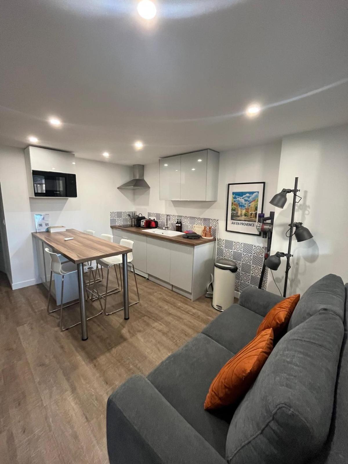 L'Amandier - Joli Appartement T3 Neuf Centre Ville A 2 Pas De La Rotonde Mirabeau Et Des Allees Provencales Αιξ-αν-Προβάνς Εξωτερικό φωτογραφία